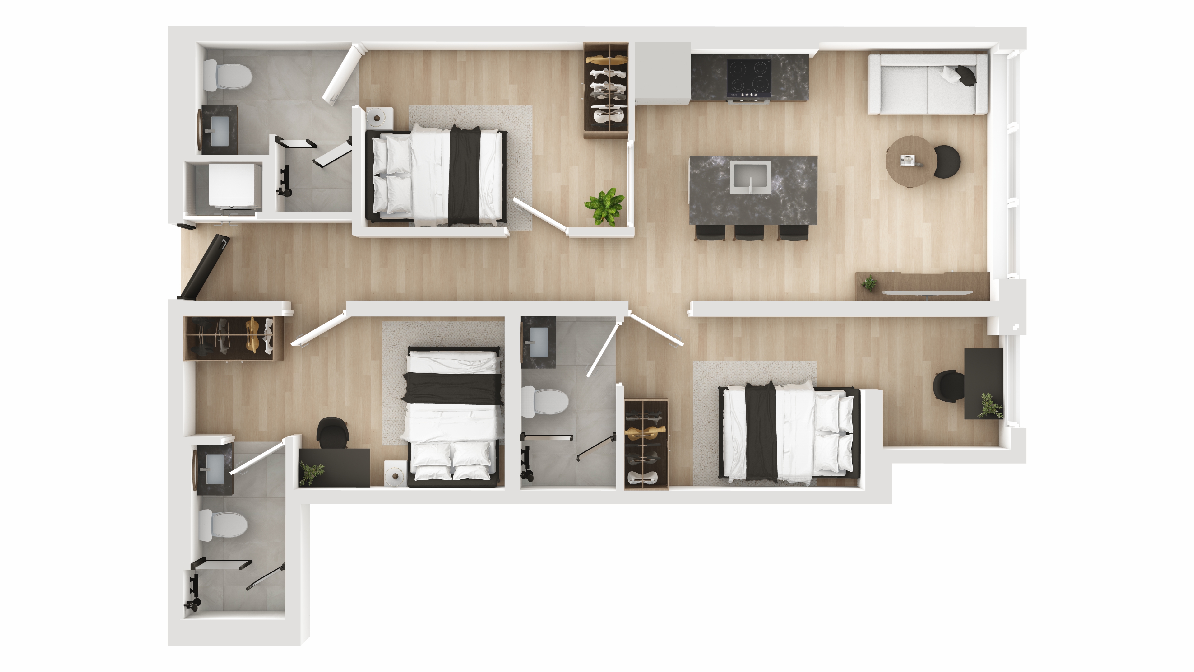 3 Bedroom